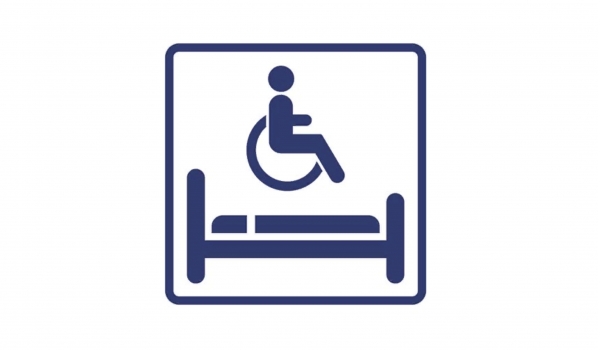 Визуальный знак "Комната длительного отдыха для инвалидов"